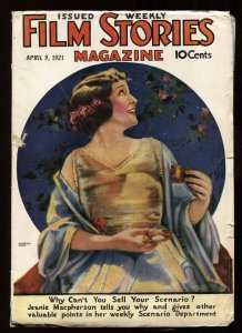 Film Stories April 9 1921-Rare PULP Magazine-Street and Smith