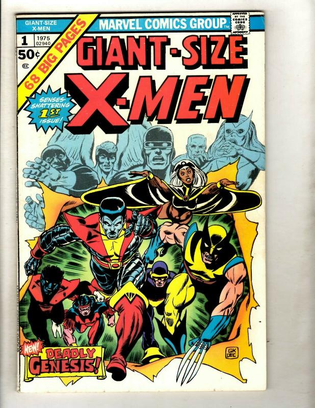 Giant Size X-Men # 1 FN/VF Marvel Comic Book 1st Storm Colossus Nightcrawler GK1