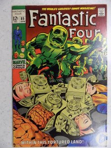 FANTASTIC FOUR # 85 MARVEL SILVER NICE GRADE