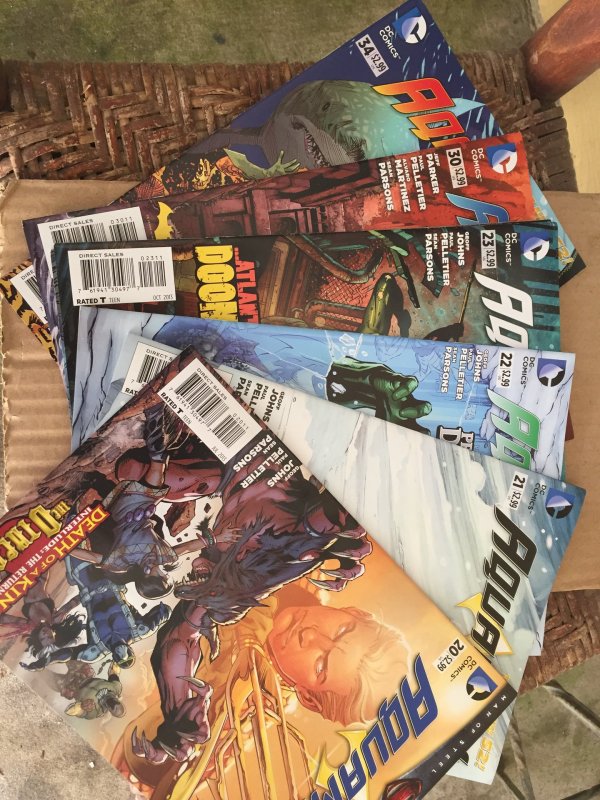 Aquaman comic lot