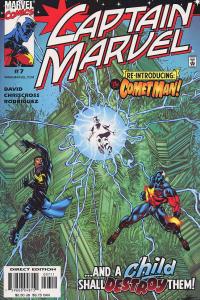 Captain Marvel (5th Series) #7 FN ; Marvel | Peter David Comet Man