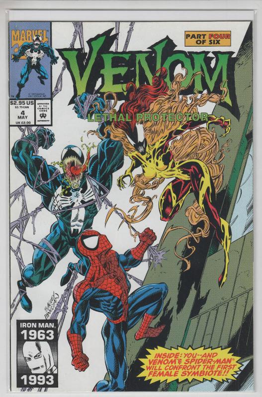 VENOM LETHAL PROTECTOR 6 Issue Mini Complete Spider-man VF/NM-