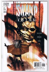 SWAMP THING #5, NM, Vertigo, Killing Time, Burning, 2000, more in store