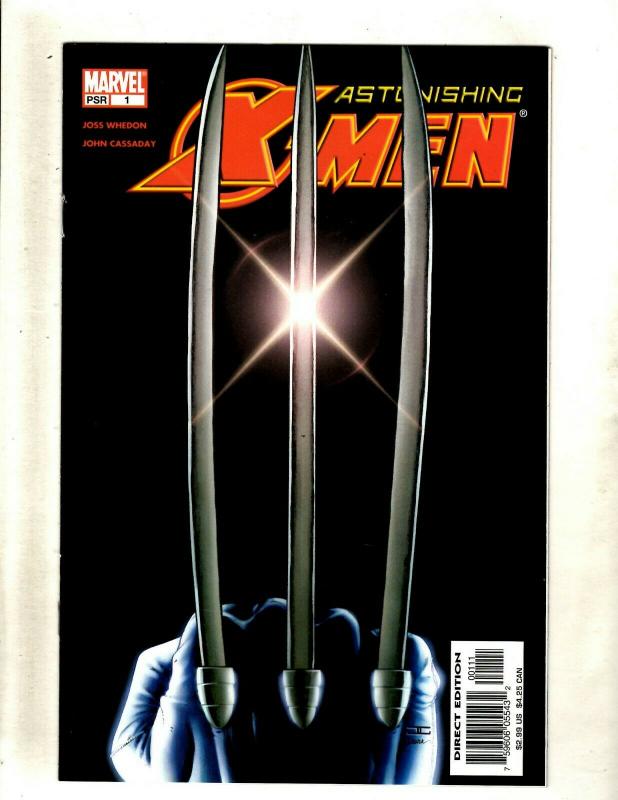 Lot of 11 Astonishing X-Men Marvel Comic Books #1 2 3 4 5 6 7 8 9 10 11 HY7