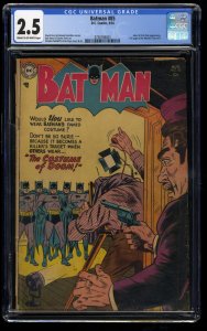 Batman #85 CGC GD+ 2.5