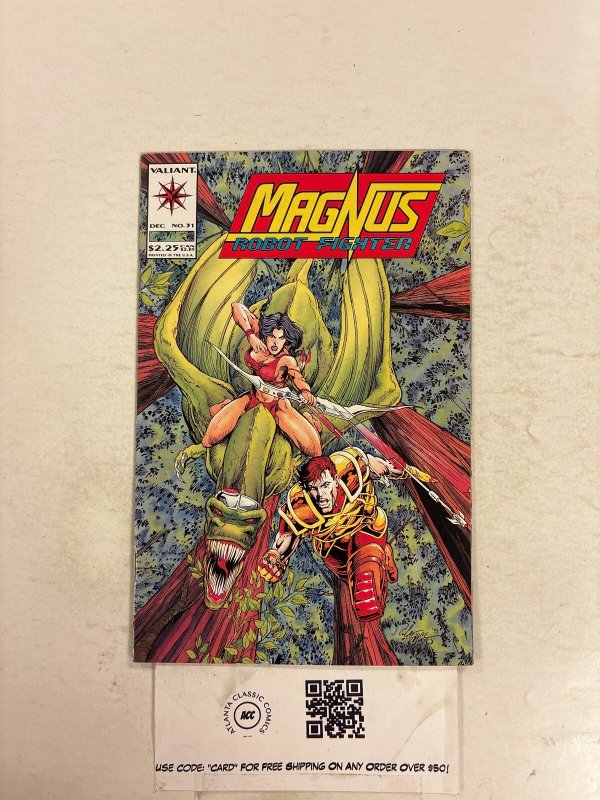 Magnus Robot Fighter #31 NM Valiant Comic Books Rai Solar X-O Manowar 6 HH105