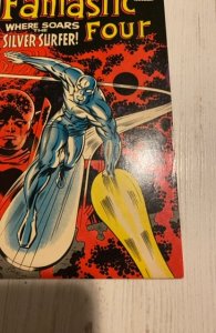 Fantastic Four #72 (1968)silver surface -Jack Kirby/Lee