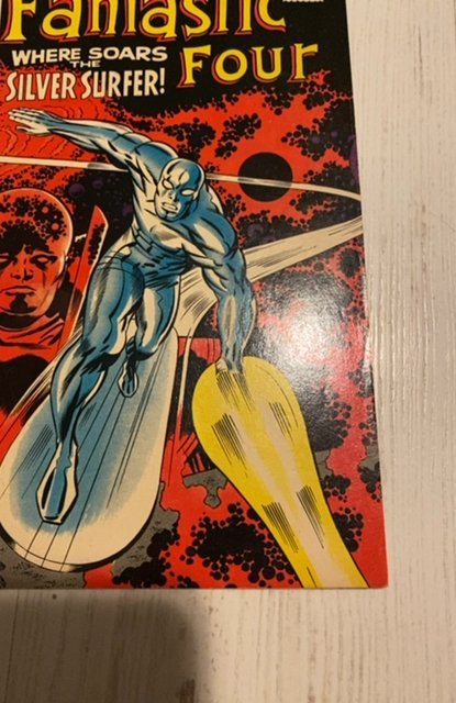 Fantastic Four #72 (1968)silver surface -Jack Kirby/Lee