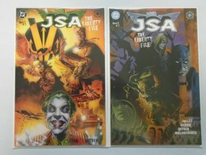 JSA The Liberty File set #1+2 8.0 VF (2000)