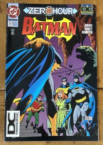 Batman #511 Zero Hour NM DC Universe Logo