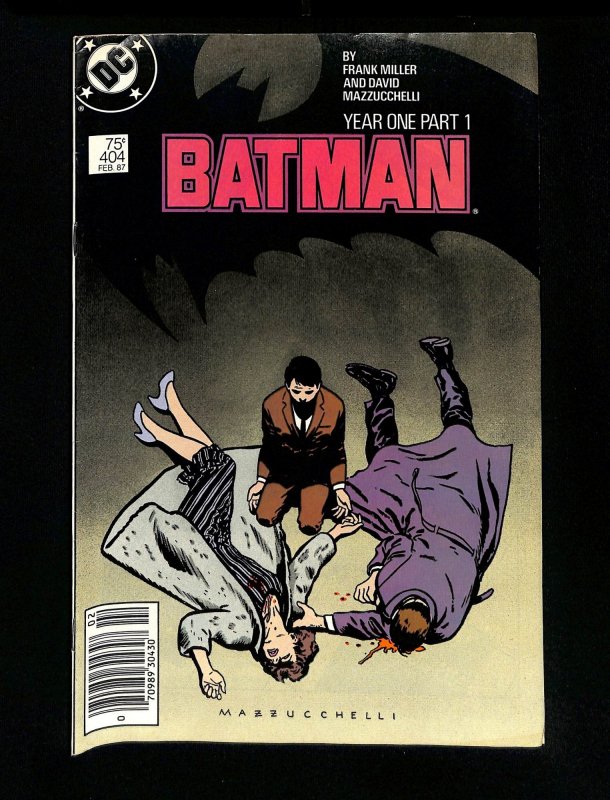 Batman #404 Newsstand Variant