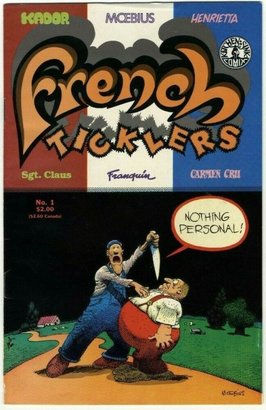 French Ticklers #1 - Kitchen Sink Press - October 1989