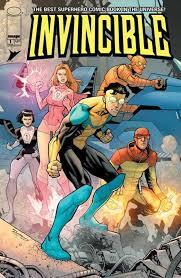 Invincible #1 Foil Reprint Image