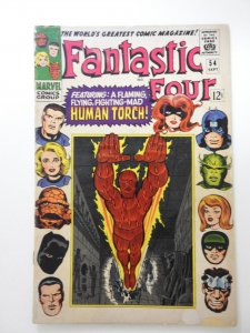 Fantastic Four #54 (1966) Solid GVG Condition!