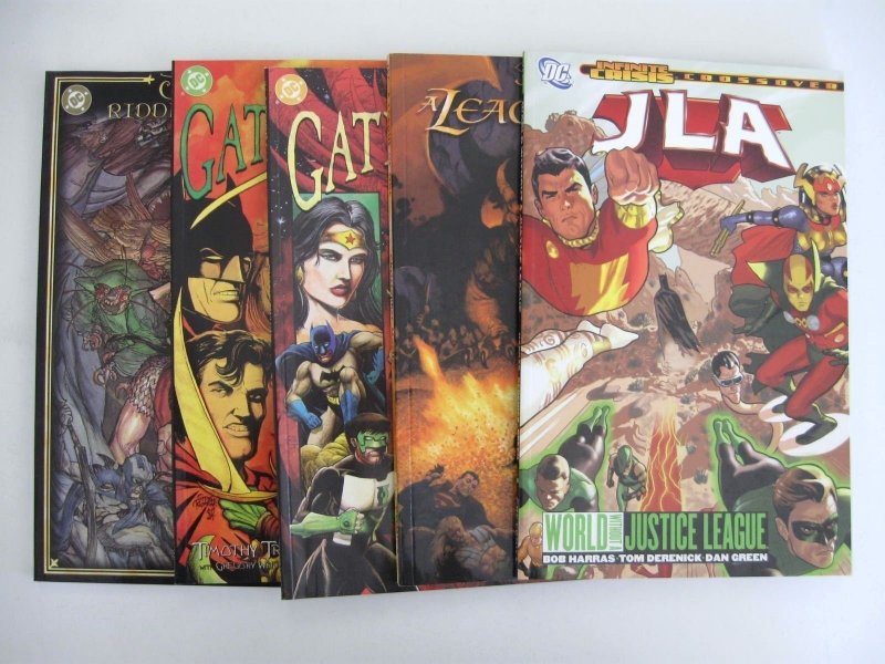 JLA TP LOT (15 books, $192 cover price!)