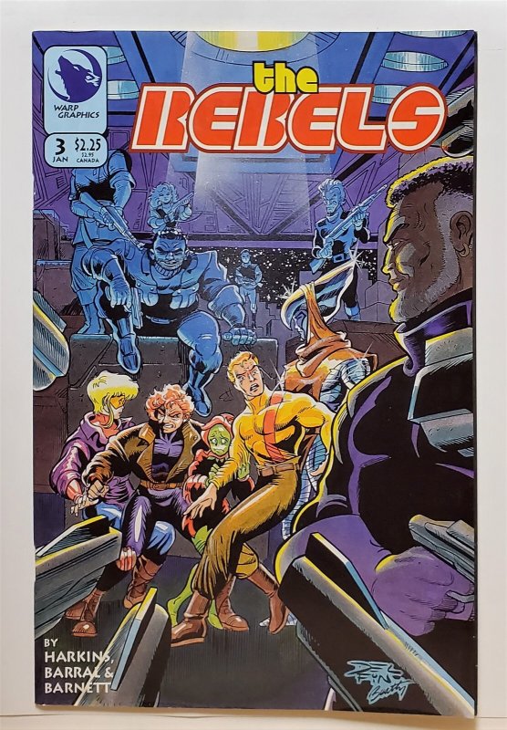 Elfquest: The Rebels #3 (Jan 1995, Warp) 8.5 VF+