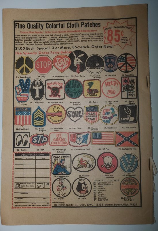 Little Dot Dotland #51 Harvey Publications Comics 09/71 (Fair 0.5/See Pics)