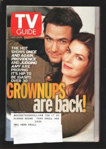 MAG: TV Guide 10/231999Once and Again-Billy Campbell & Sela Ward-photo coverS...
