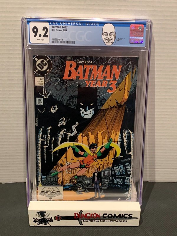 Batman # 437 CGC  DC 1989 George Perez Cover Custom Label [GC12] | Comic  Books - Copper Age, DC Comics, Batman, Superhero / HipComic