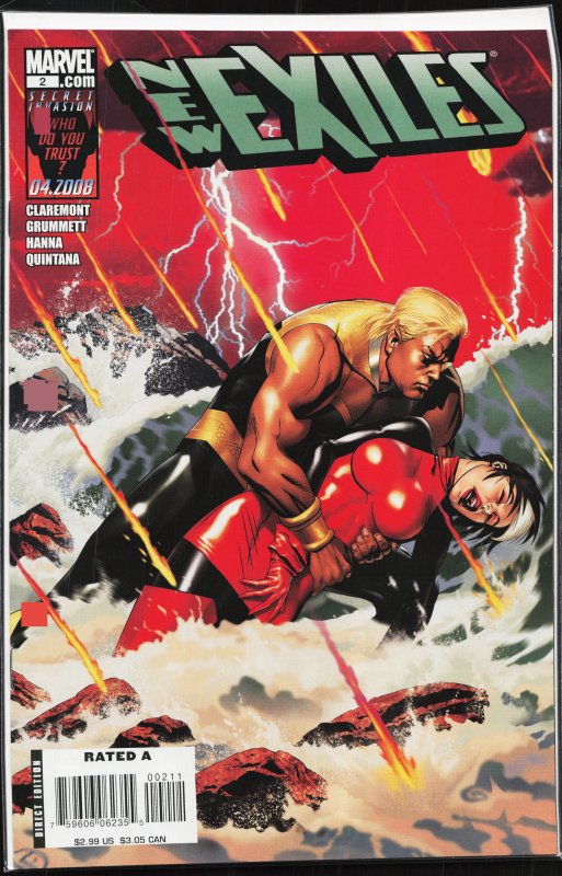 New Exiles #2 (2008) Rogue