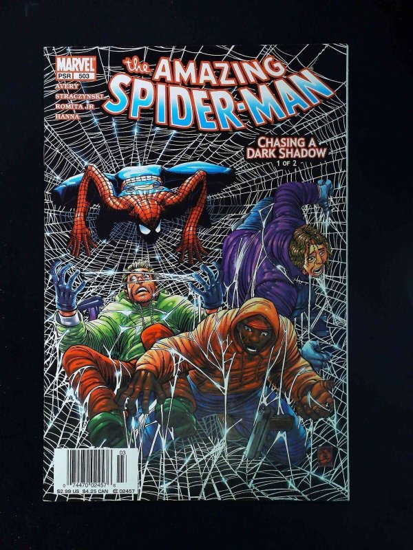 Amazing Spider-Man #503 (2Nd Series) Marvel Comics 2004 Vf  With Card 