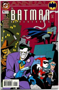 THE BATMAN ADVENTURES ANNUAL #1 & #2 ('94, '95) 9.0 VF/NM  Bruce Timm, Paul Dini