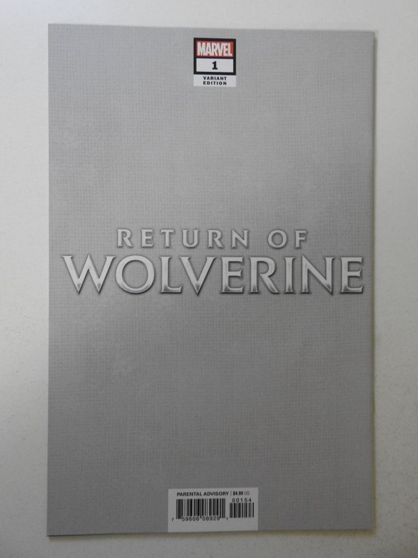 Return of Wolverine #1 (2018) Variant! NM Condition!