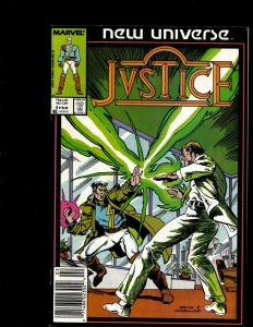 12 Comics Justice # 1 2 3 4 5 6 7  Nightmask # 5 7 11 12 Merc # 7 11 WS8