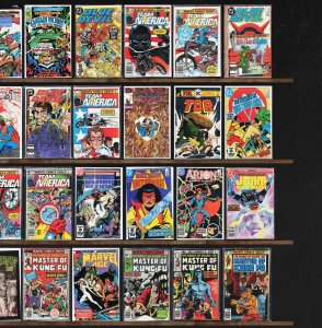 Huge Lot 140+ Comics with Blue Devil, Daredevil, Team America & More!
