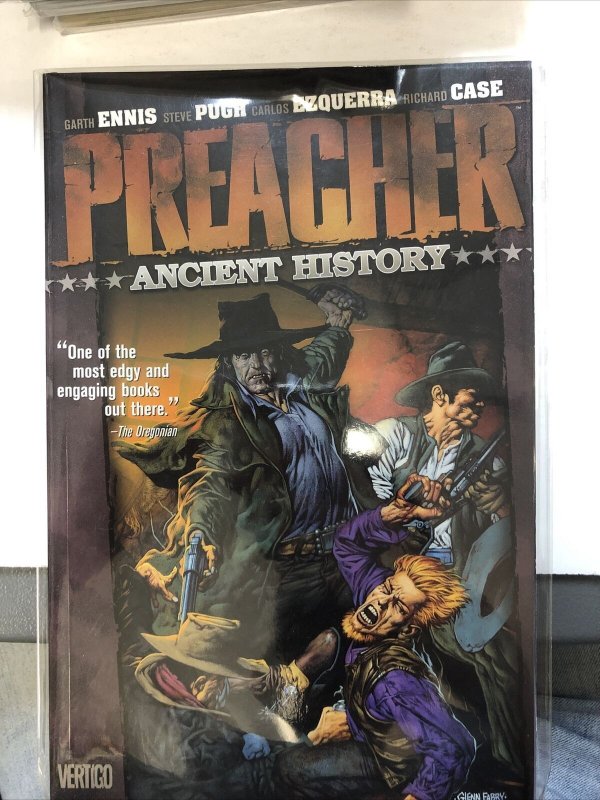 Preacher Vol.4 Ancient History (1998) Vertigo TPB SC Garth Ennis