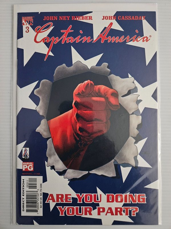 Captain America #3 (2002)