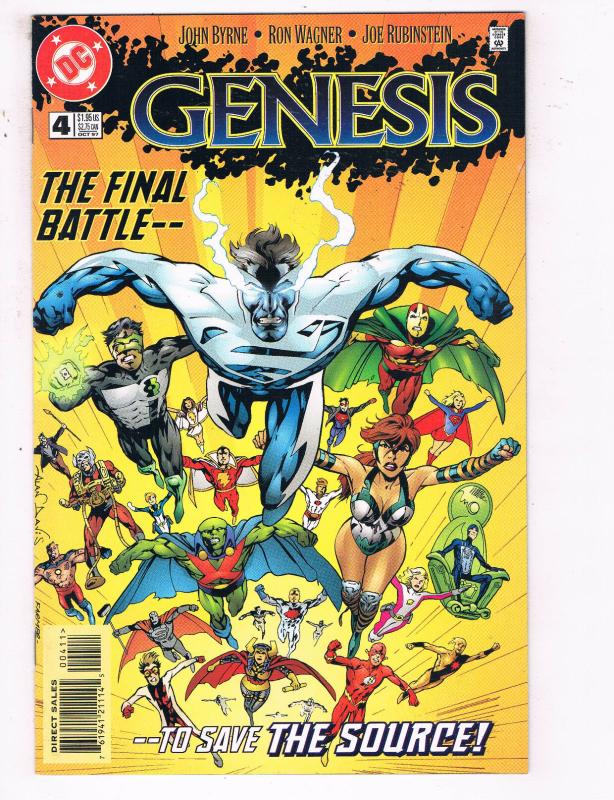 Genesis #4 VF DC Comics Comic Book John Byrne New Gods Darkseid DE21