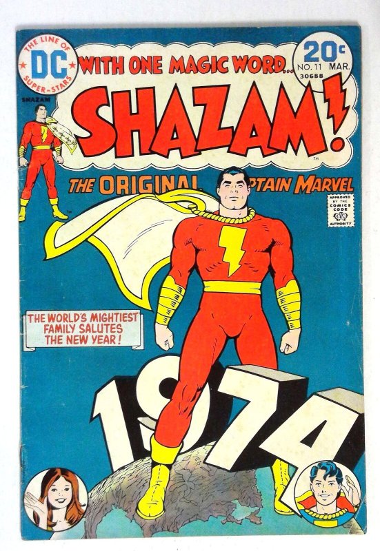 Shazam! #11 Captain Marvel DC (1974) VG