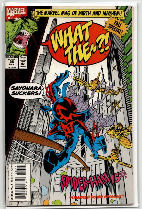 What The--?! #26 (1993) Spider-Ham [Key Issue]