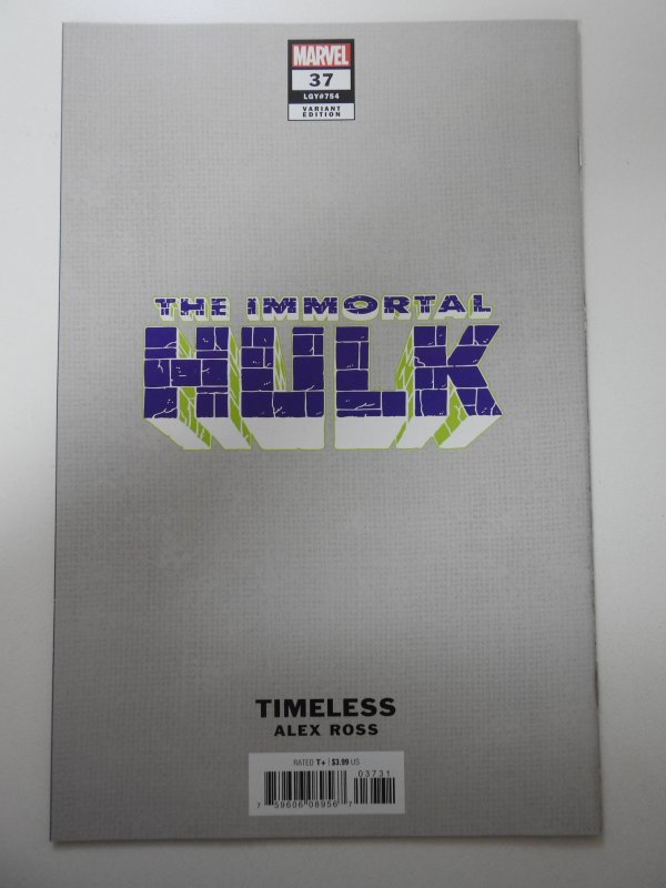 The Immortal Hulk #37 Alex Ross Timeless Variant Edition (2020)