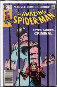 The Amazing Spider-Man #219 (1981) Spider-Man