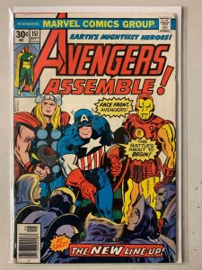 Avengers #151 newsstand New Avengers line-up 5.0 (1976)