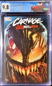 ?? Carnage: Black, White & Blood 1 CGC 9.8 Mico Suayan Trade Variant ? crain  