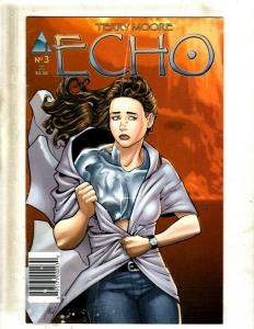 Lot Of 9 Abstract Studio Comics Echo # 1 2 3 5 7 8 15 Ignition City 4 5 J363 