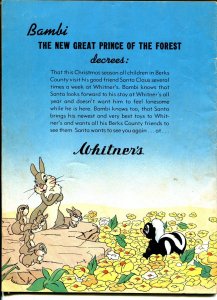 Walt Disney's Bambi 1941-promo comic Whitners Dept Store-pre WWII-VG-
