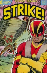 Strike! #1 VF ; Eclipse | Chuck Dixon