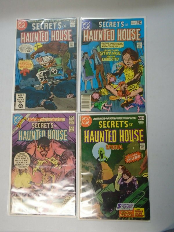 Secrets of Haunted House lot 12 from #2-41 + Special avg 5.0 (1975 DC Horror)