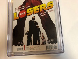 Losers (2003) # 1 (CGC 9.8 WP) 1st App Losers | Jock Cover & Art
