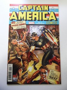 Captain America Anniversary Tribute Variant Cover NM Condition