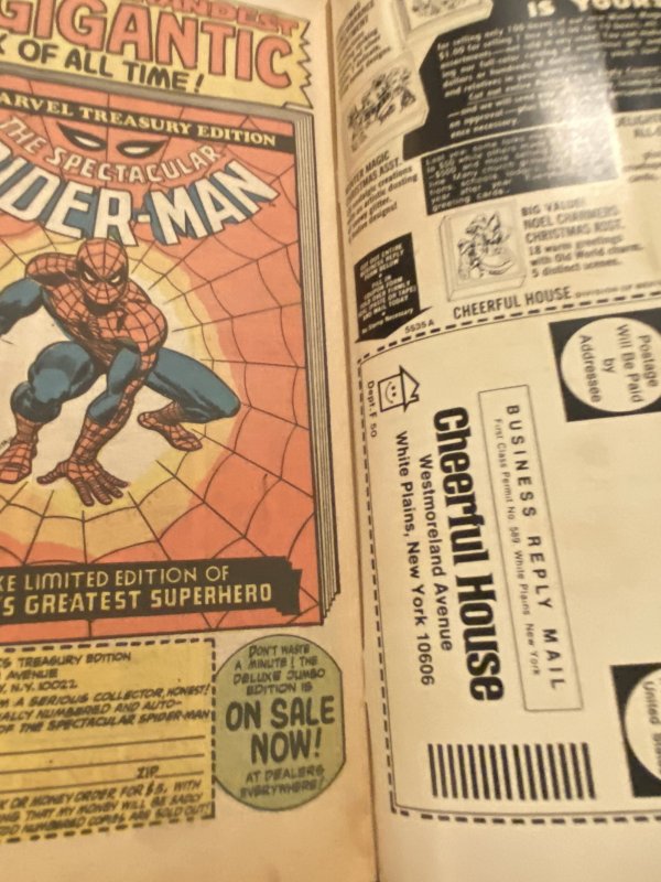 The Amazing Spider-Man #138 (1974)Mimdworm attacks