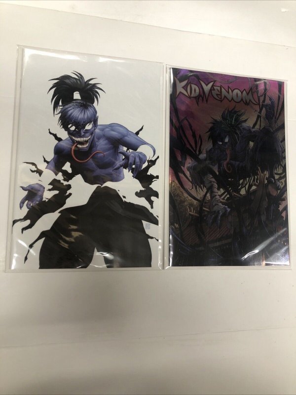 Kid Venom #1 (2024) Set Of 5 | Main + 4 Variants (NM) Marvel Comics | Taigami