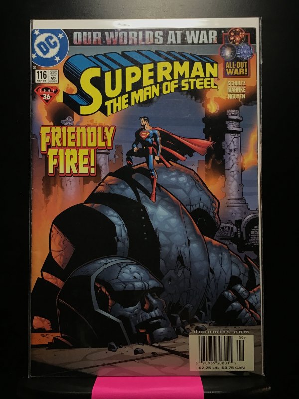 Superman: The Man of Steel #116 Newsstand Edition (2001)