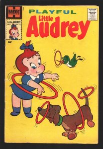 Playful Little Audrey #12 1959-Harvey-Hula hoop cover-Tiny appears-VG/FN