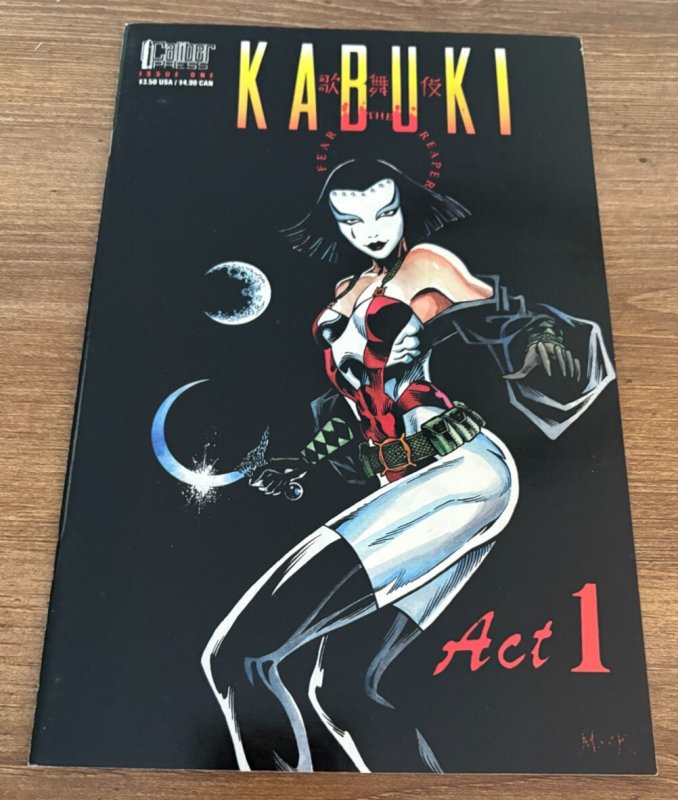 Kabuki Fear The Reaper # 1 NM- Caliber Comic Book Act One David Mack 18 J458