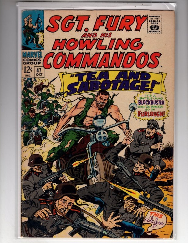 Sgt. Fury #47 (1967)   / MC#100